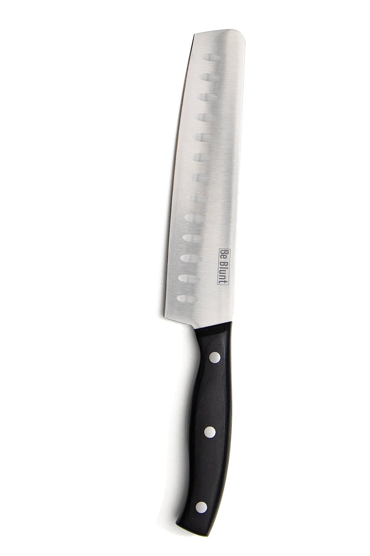 Premium Grade Round Tipped Safer Kitchen Knives (set of 4) Black Pakka ...