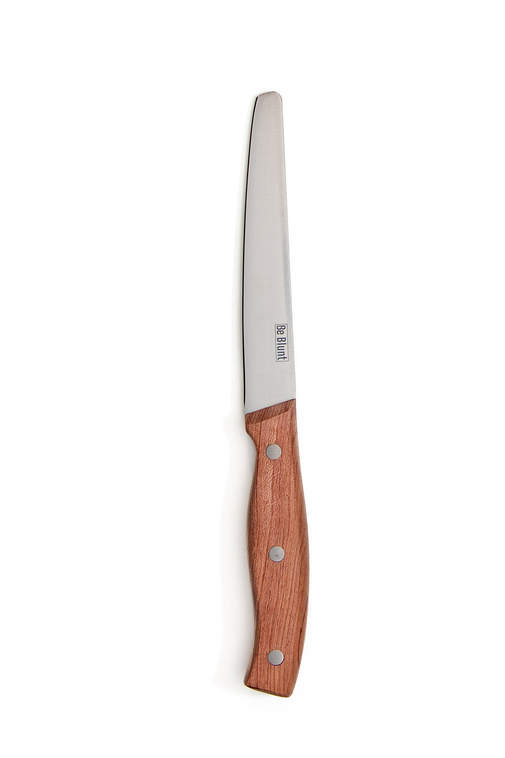 Premium Grade Round Tipped Safer Kitchen Knives (Set of 4) Rosewood
